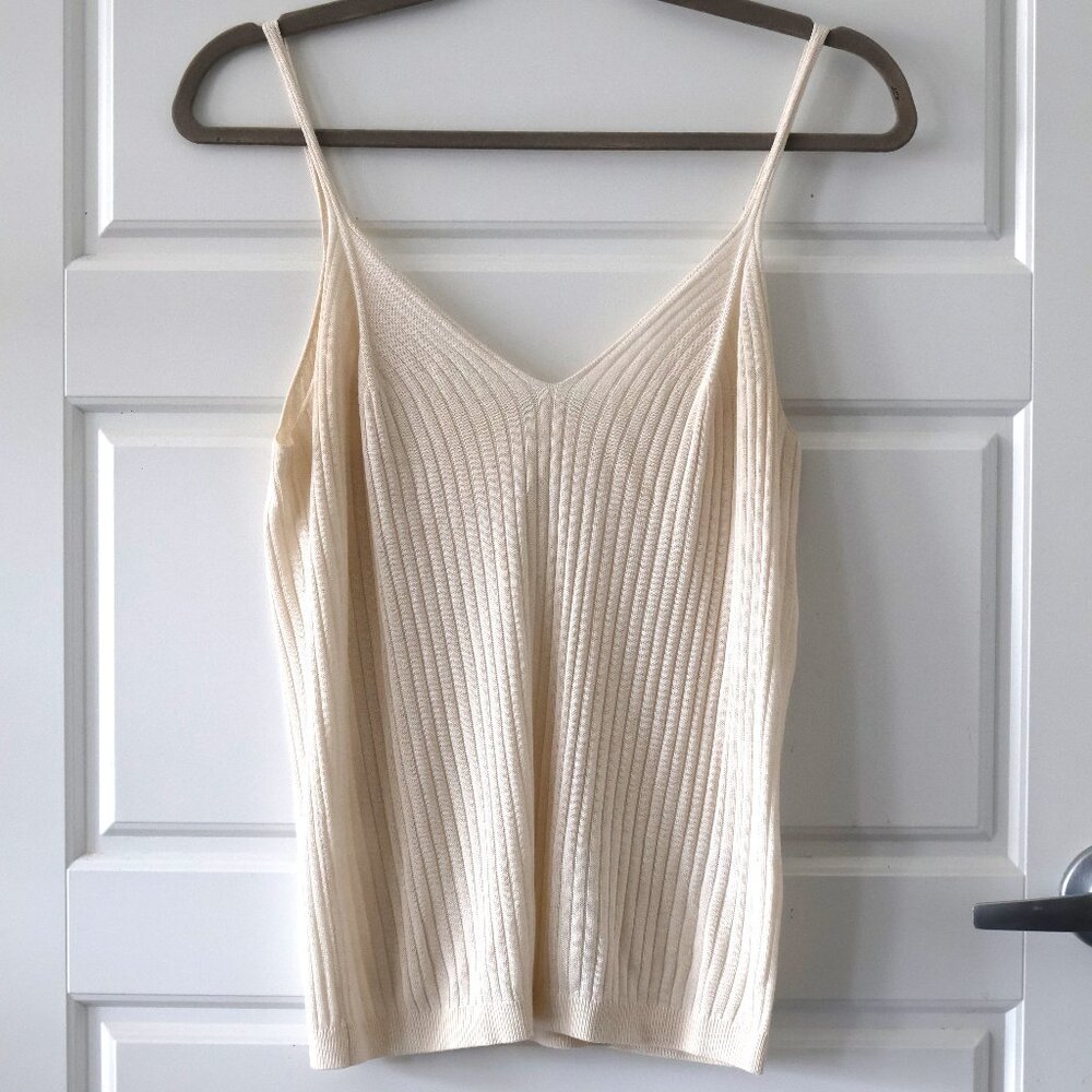 Anthropologie Women’s Tank Top – Size S, Cream